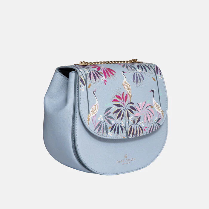 Crane Garden Gold Chain Crossbody Bag