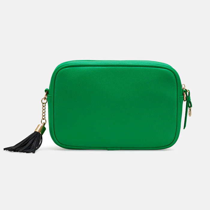 Green Camera Crossbody