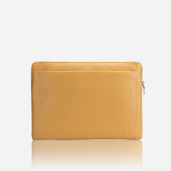 ZIP AROUND LAPTOP FOLDER, CANARY YELLOW