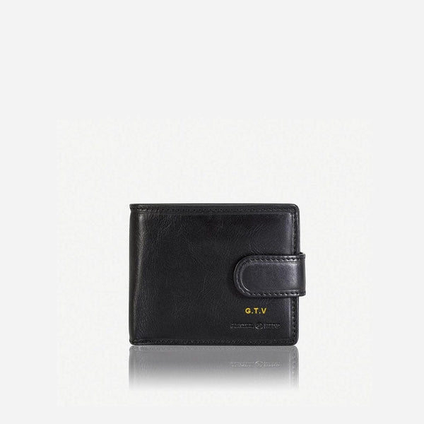 BIFOLD WALLET WITH COIN AND ID WINDOW