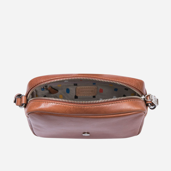 SMALL CROSSBODY BAG, TAN