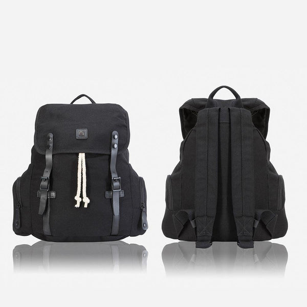 CASUAL BACKPACK 43CM, BLACK