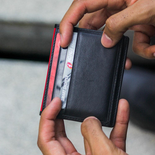 SLIM BIFOLD CARD HOLDER, CAMO