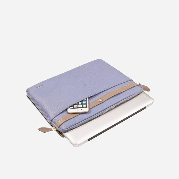 LADIES LAPTOP FOLDER, BLUE