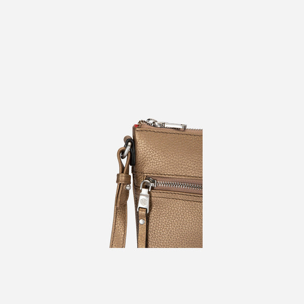 LADIES CROSSBODY, BRONZE