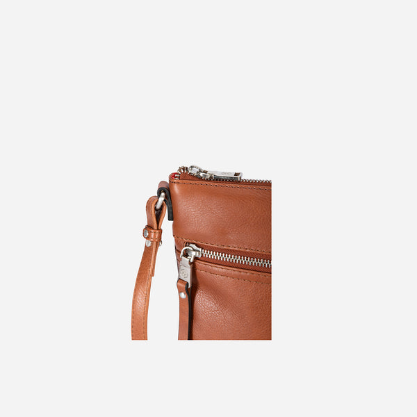 LADIES CROSSBODY, TAN