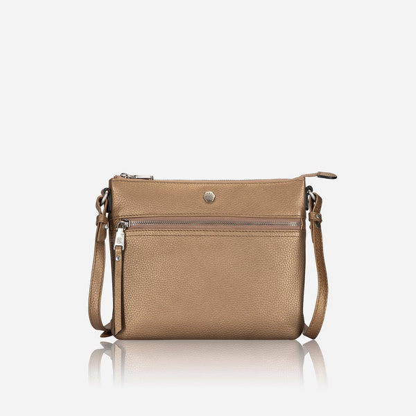 LADIES CROSSBODY, BRONZE