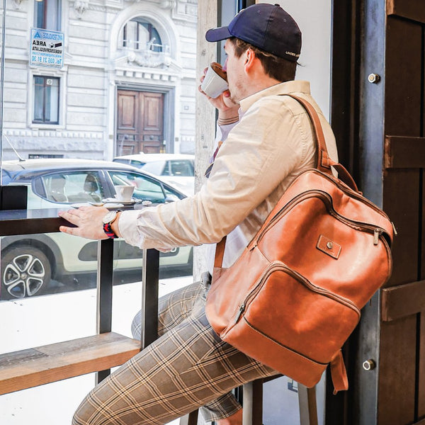 SINGLE COMPARTMENT BACKPACK 45CM, BLACK