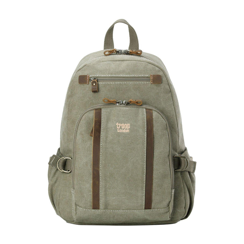 TRP0256 TROOP LONDON CLASSIC CANVAS BACKPACK - MEDIUM