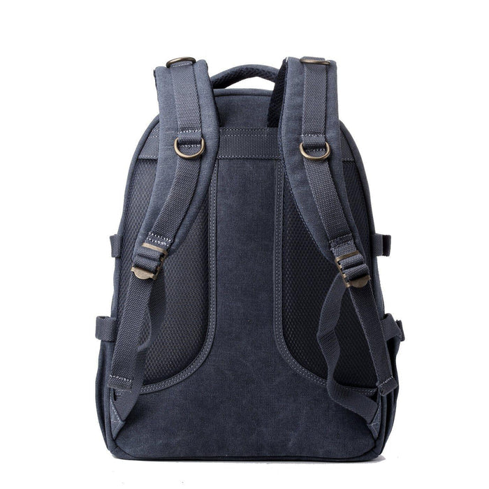 TRP0257 TROOP LONDON CLASSIC CANVAS LAPTOP BACKPACK - LARGE
