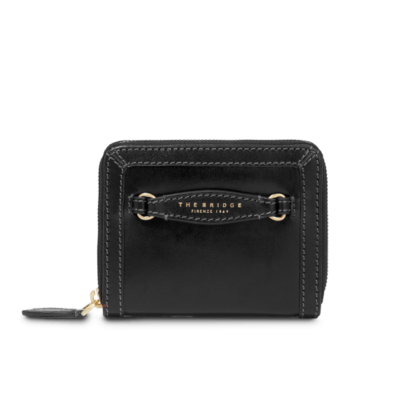 BETTINA ZIP AROUND SMALL LEATHER BAG