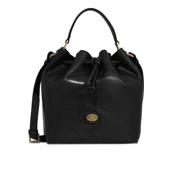 STORY BUCKET LEATHER BAG