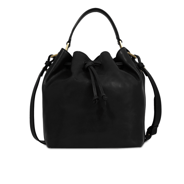 STORY BUCKET LEATHER BAG