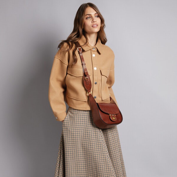 DORA CROSSBODY LEATHER BAG