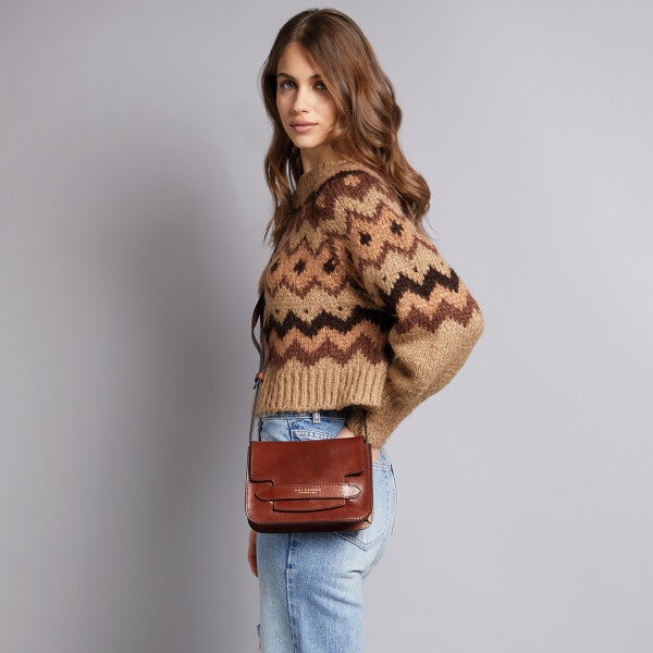 LUCREZIA CROSSBODY LEATHER BAG