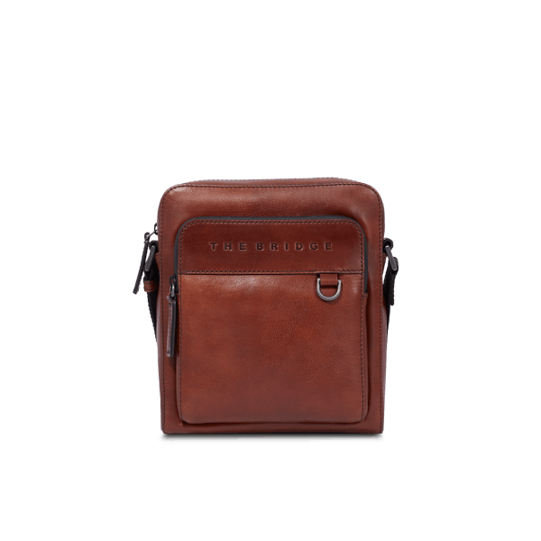 DAMIANO CROSSBODY SMALL LEATHER BAG