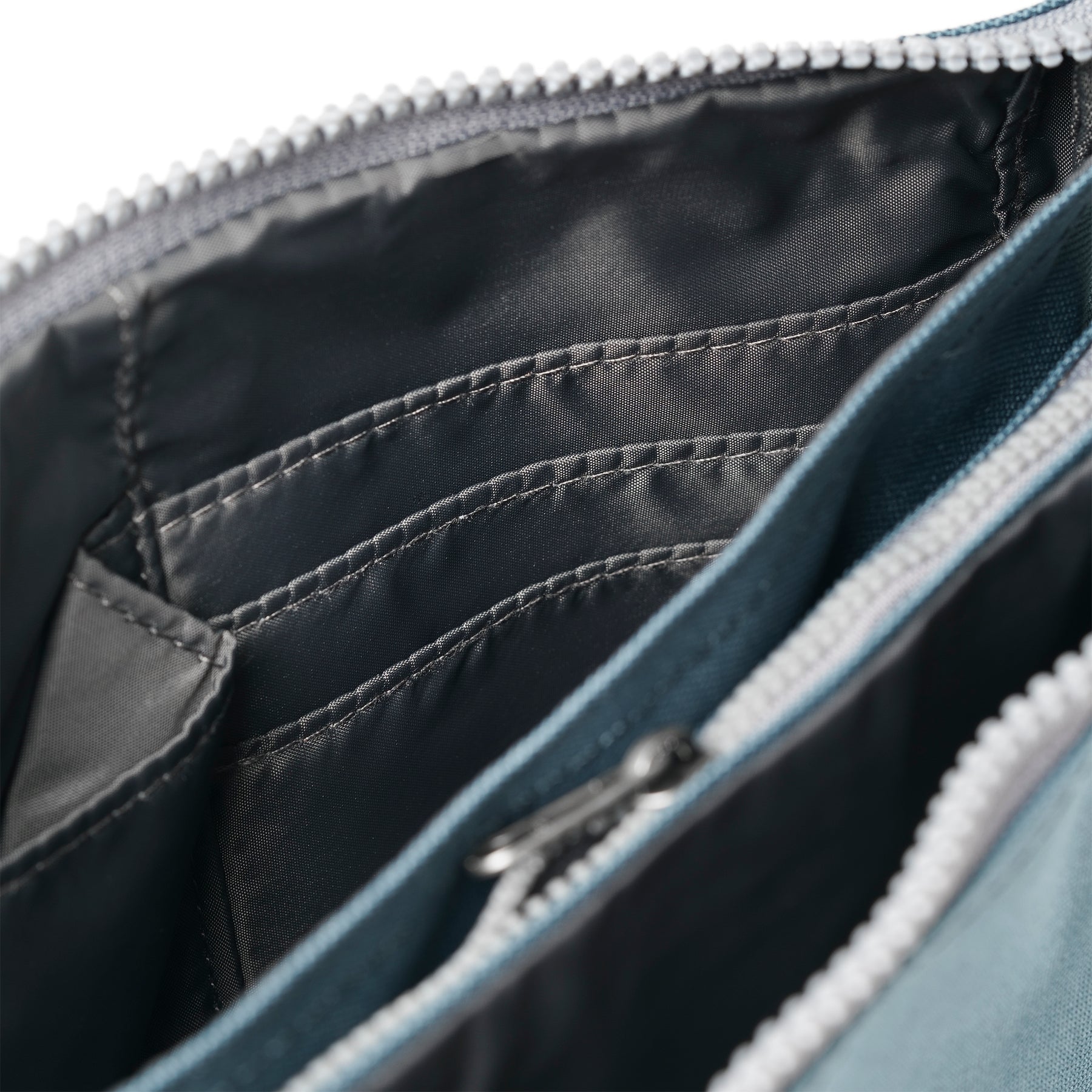 Carnaby Crossbody XL Airforce Recycled Canvas Roka London