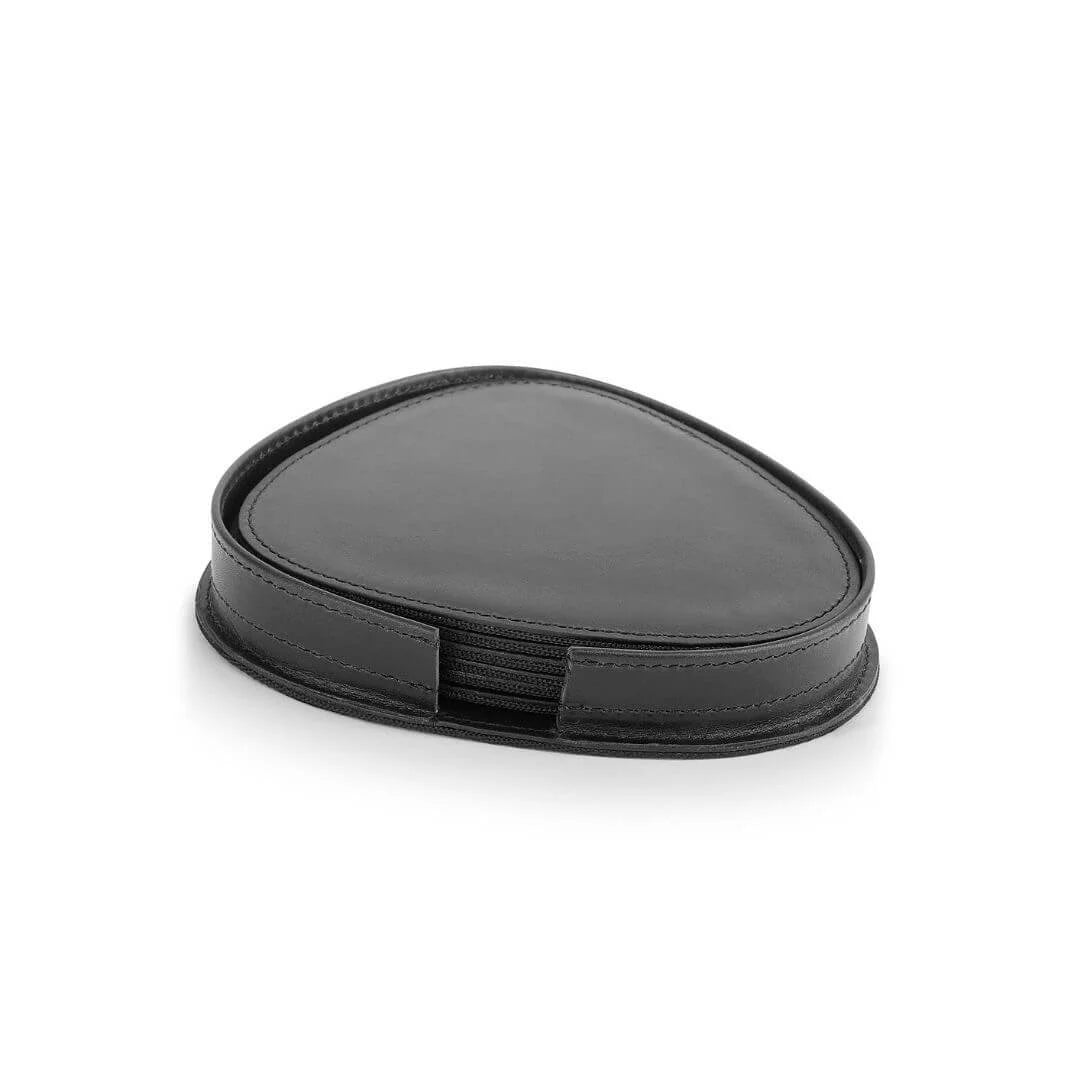 Primehide Leather Coaster Set Of 6 Reginald Mayfair