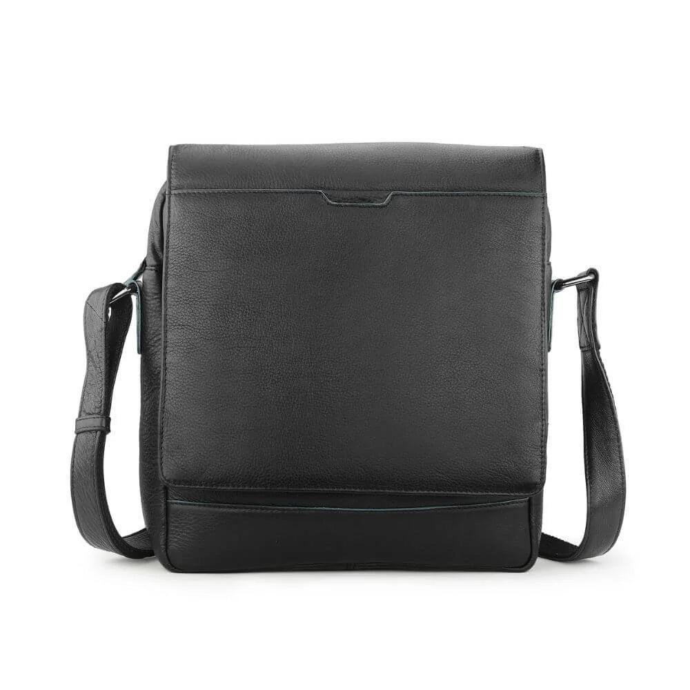 Primehide Leather Messenger Bag for Work & Everyday Miles Hudson