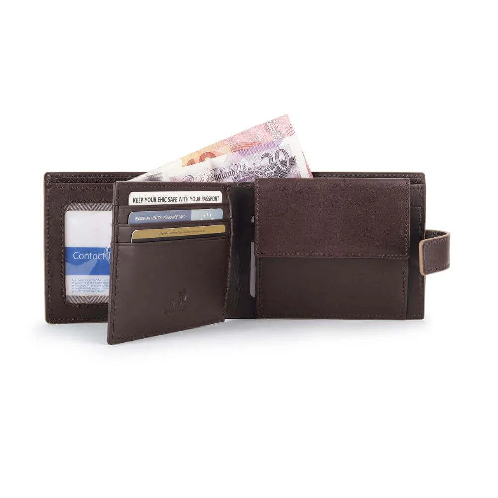 Primehide Bifold Leather Wallet – Dusty Outback