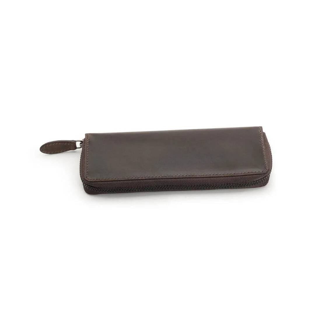 Primehide Leather Zipped Pen Case Harrison Mayfair