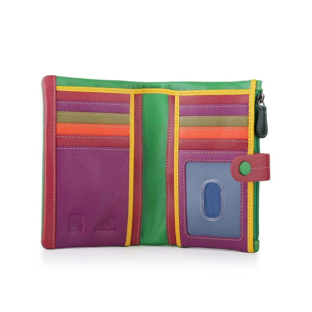 Primehide Multicolour Soft Bifold Purse Livia Capri