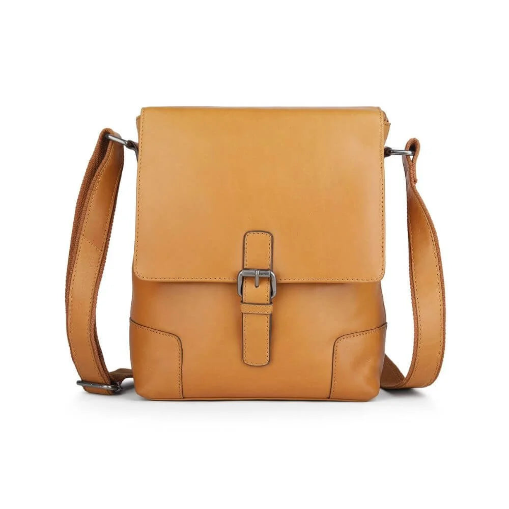 Primehide Leather Messenger Bag for Laptops & Books Edgar Chester