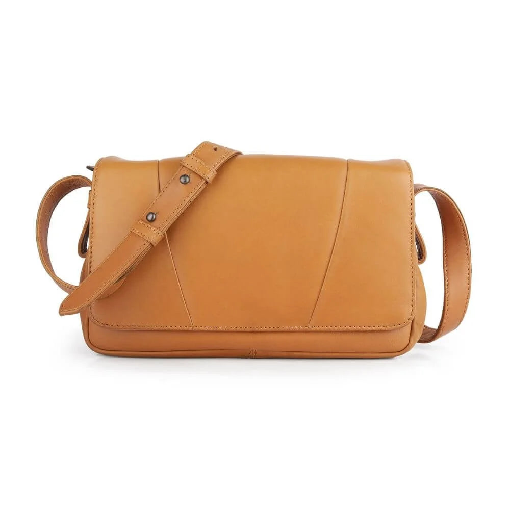 Primehide Leather Organiser Bag with Triple Zip & Built-in Wallet Ida Chester