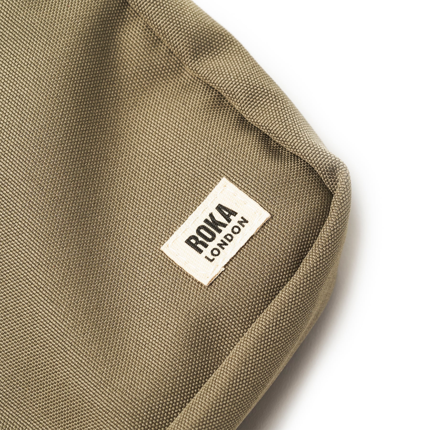 Bond Coriander Recycled Canvas Roka London Phone Bag