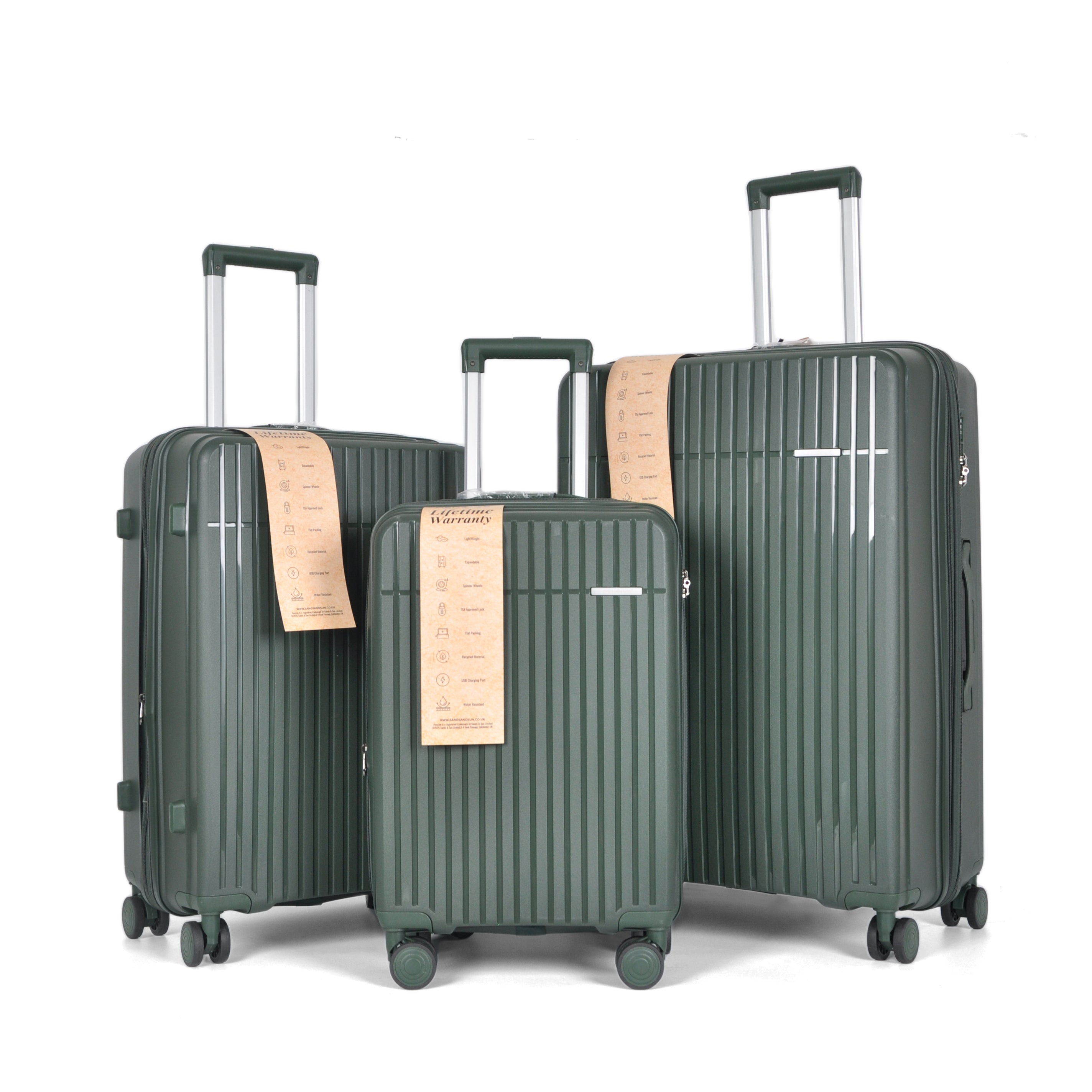 Pensive Oxford Suitcase in Large