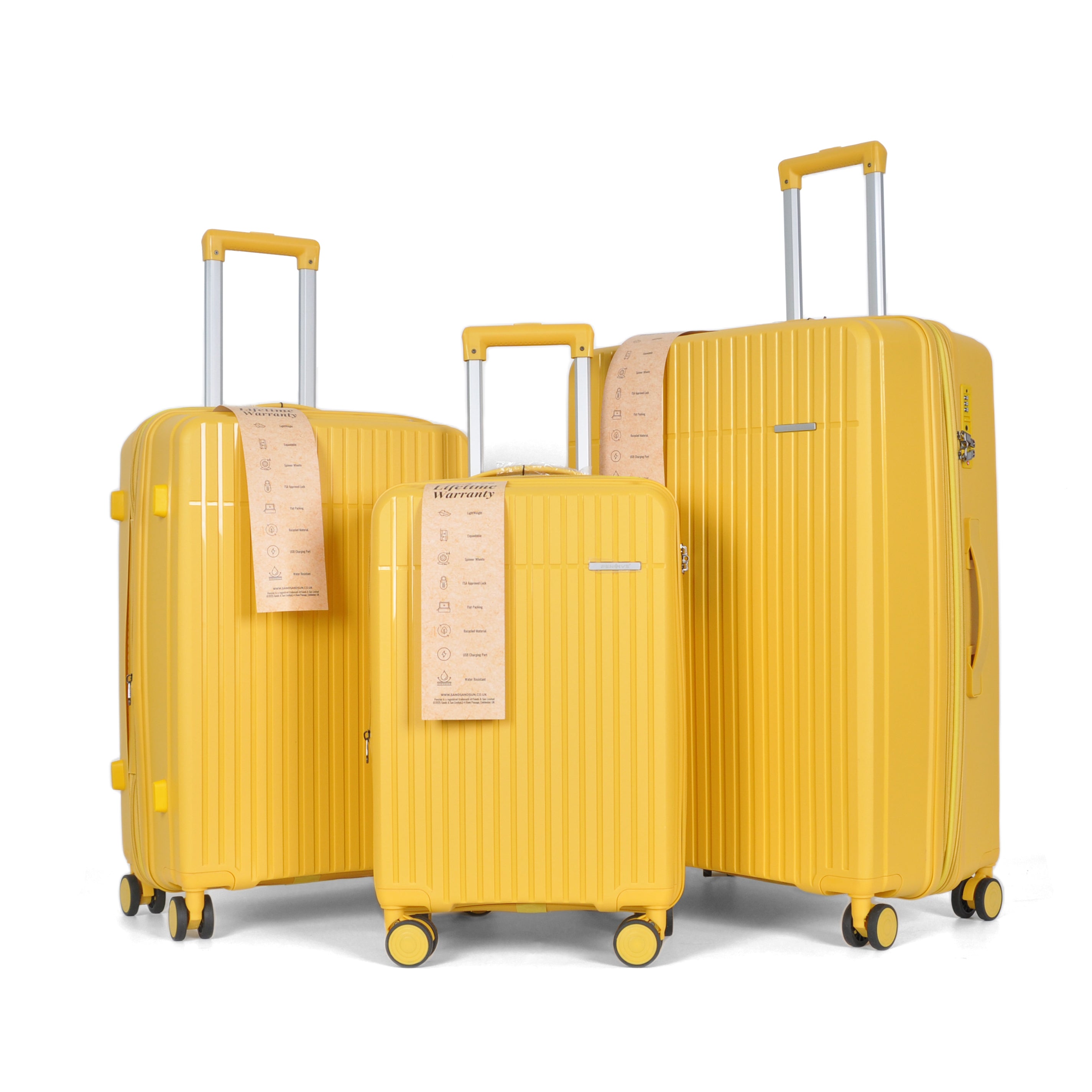 Pensive Oxford Set of 3 Suitcase