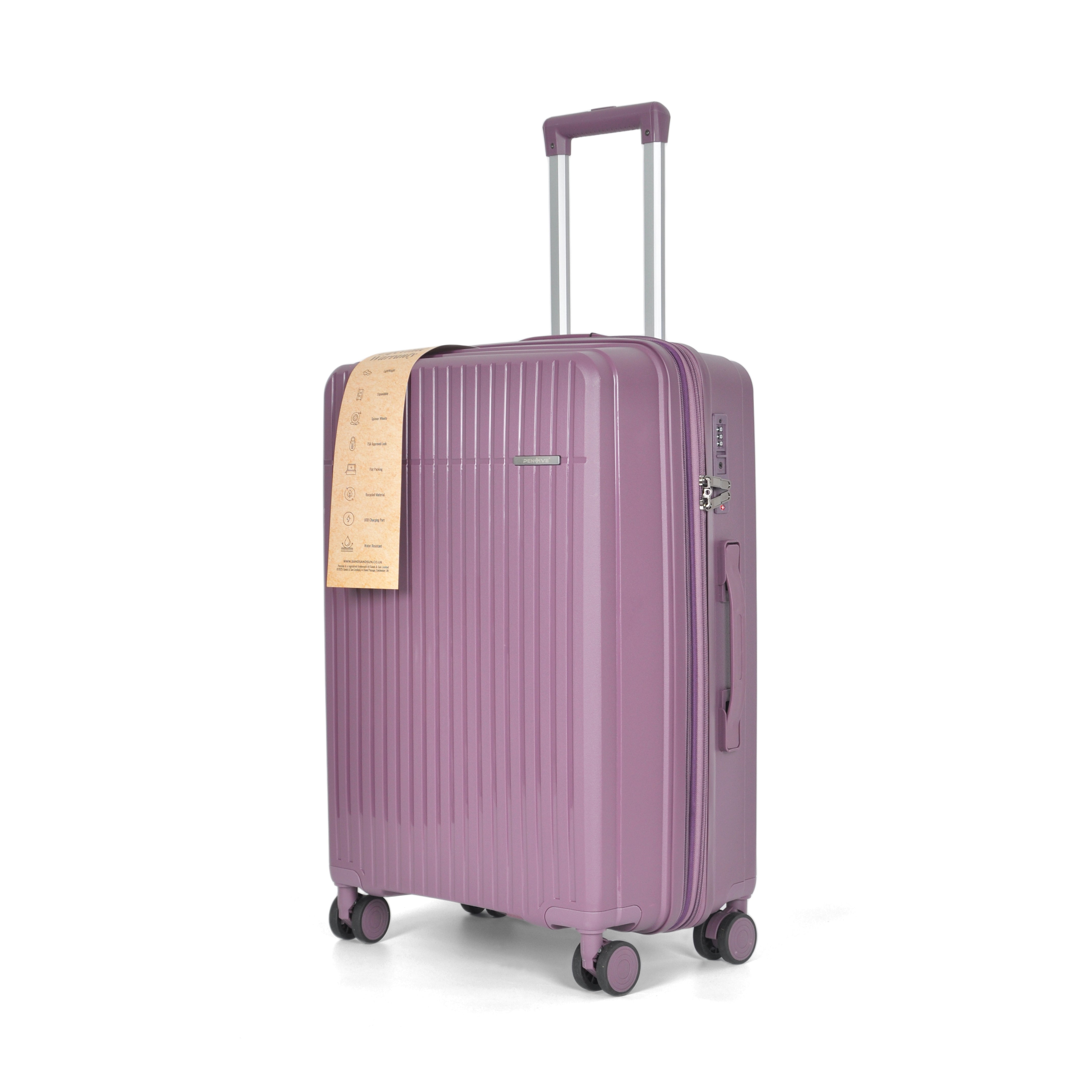 Pensive Oxford Set of 3 Suitcase
