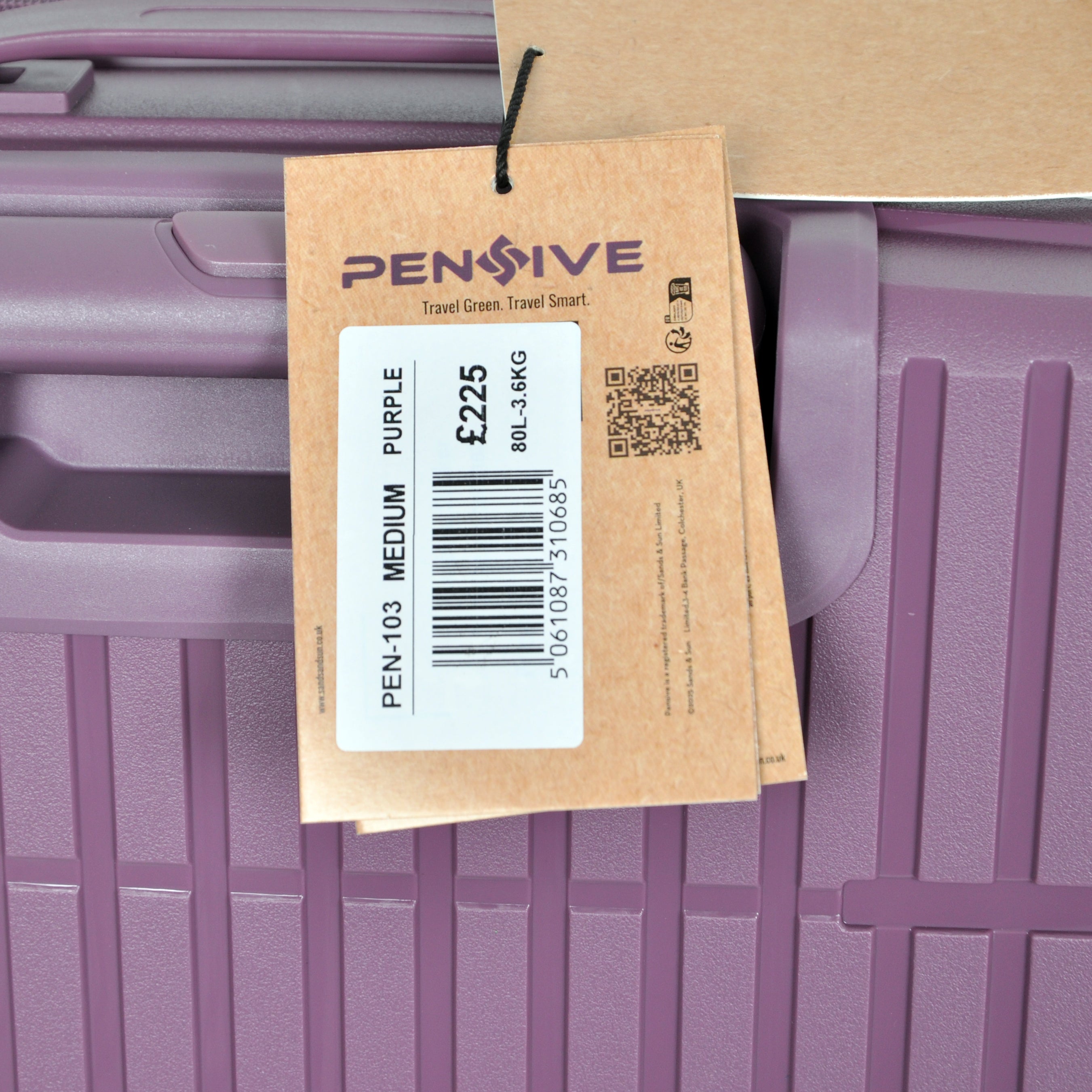 Pensive Oxford Suitcase in Large