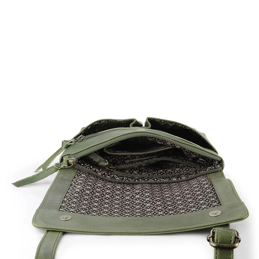 Primehide Crossbody Organiser Bag - Valentina Cancun