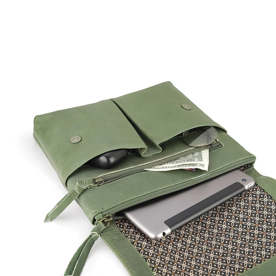 Primehide Crossbody Organiser Bag - Valentina Cancun