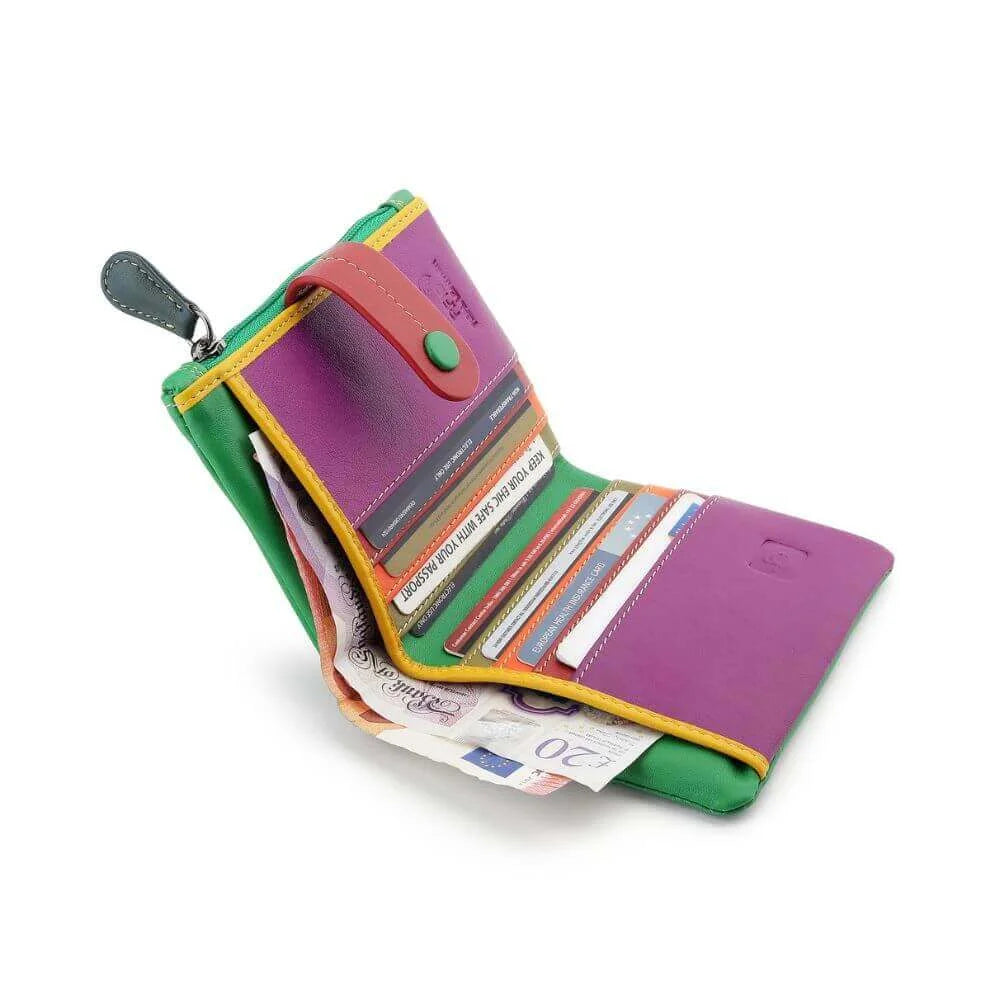 Primehide Multicolour Small Soft Purse Camerelle Capri