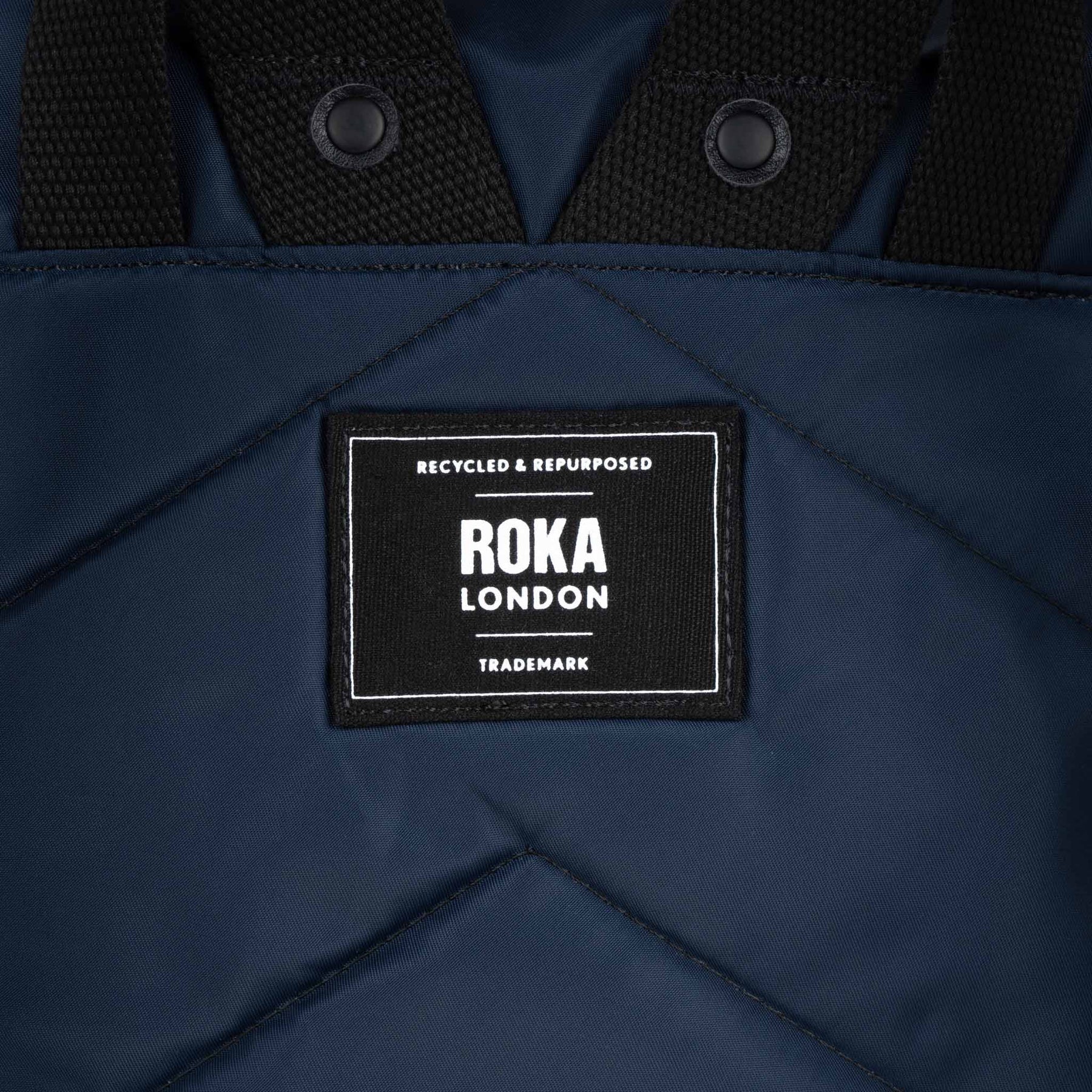 Black Label Camden P Midnight Recycled Nylon