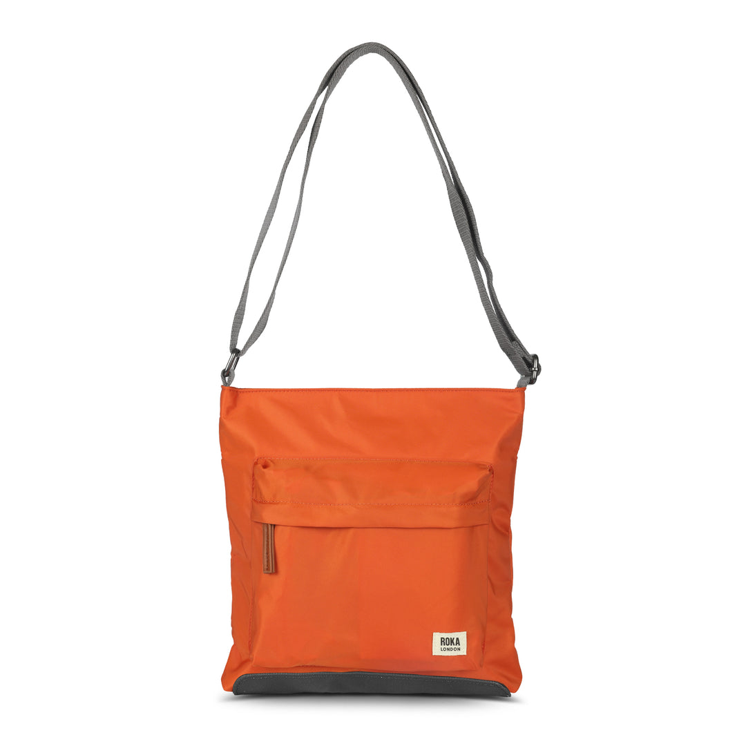 Kennington B Burnt Orange Recycled Nylon Roka London