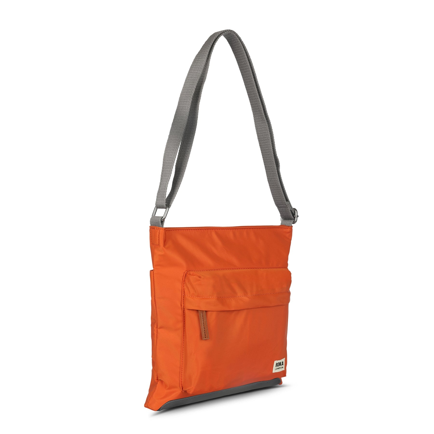 Kennington B Burnt Orange Recycled Nylon Roka London