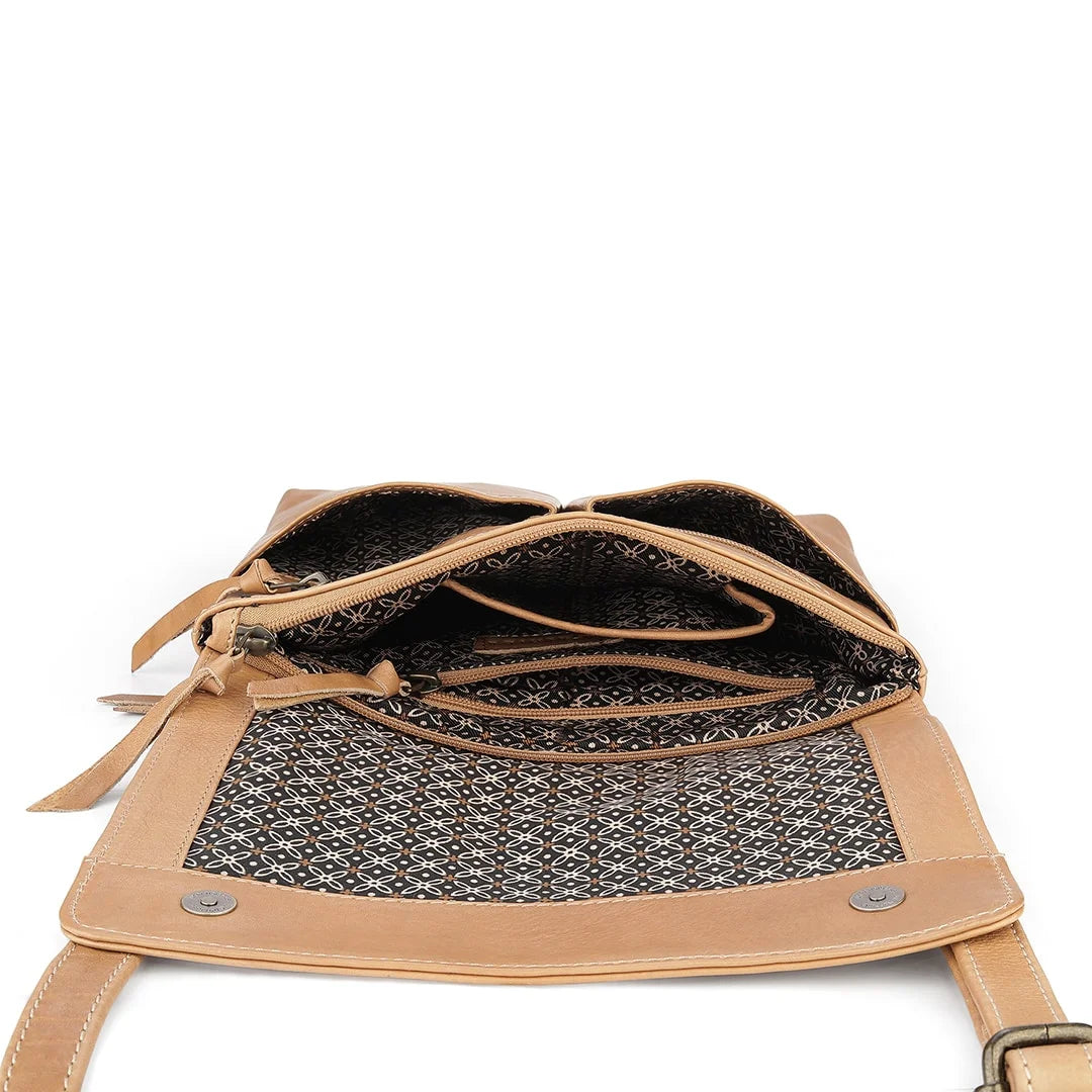 Primehide Crossbody Organiser Bag - Valentina Cancun
