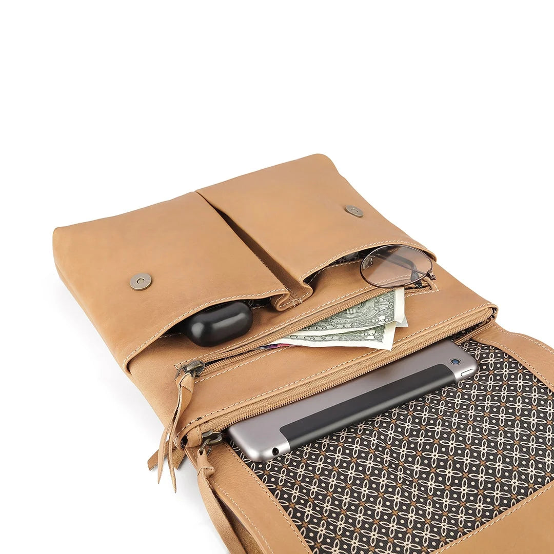 Primehide Crossbody Organiser Bag - Valentina Cancun