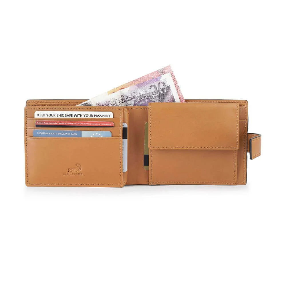 Primehide Bifold Leather Wallet – Dusty Outback
