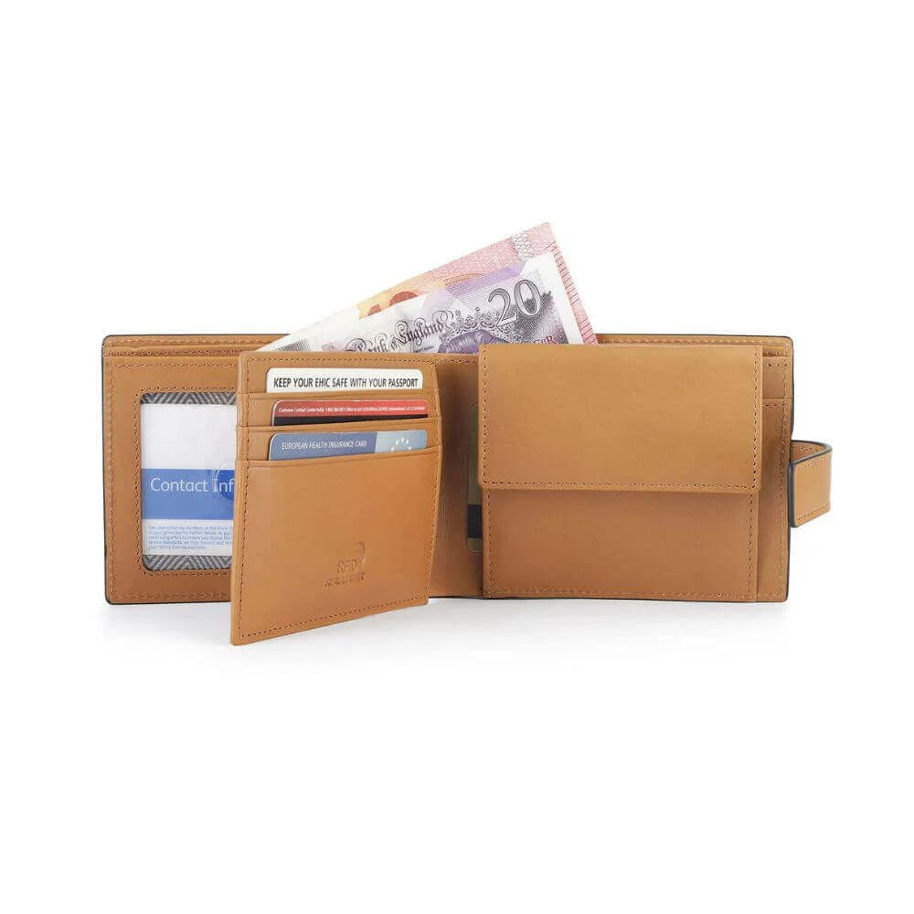 Primehide Bifold Leather Wallet – Dusty Outback