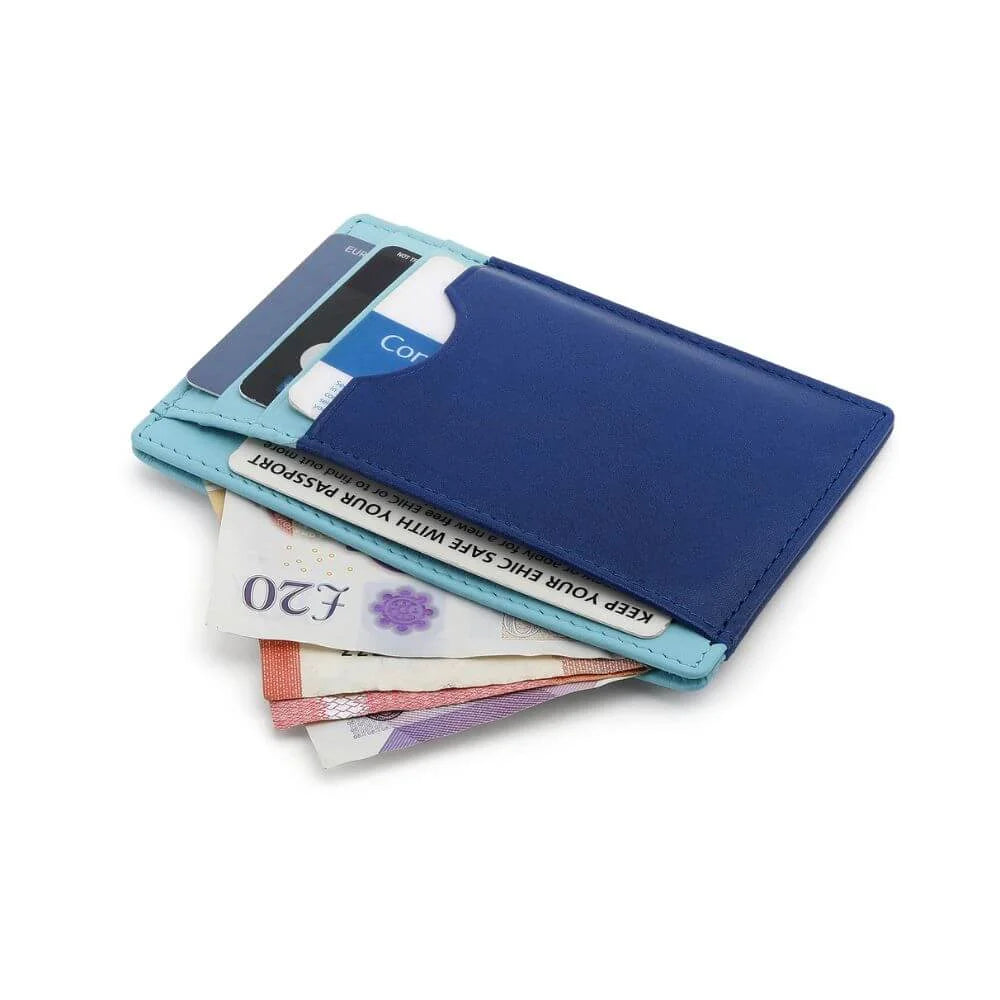 Primehide Vertical Leather Lined Cardholder Thiago Rio