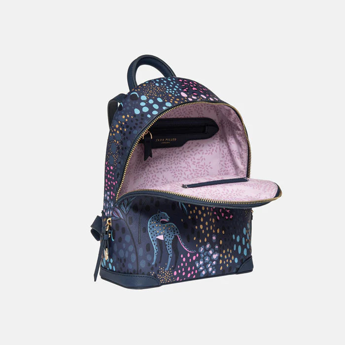 Midnight Leopard Mini Backpack