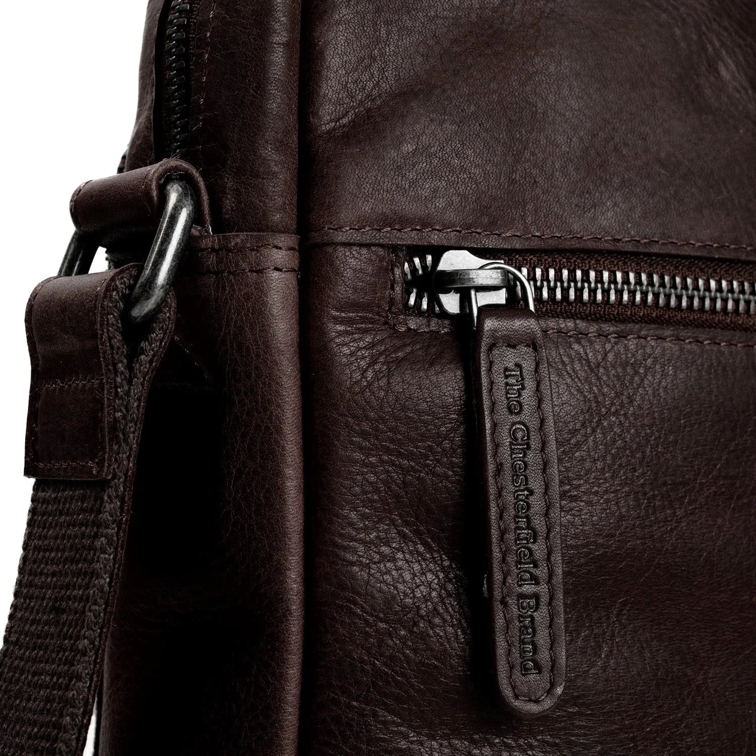 Dessan Leather Shoulder Bag Chesterfield