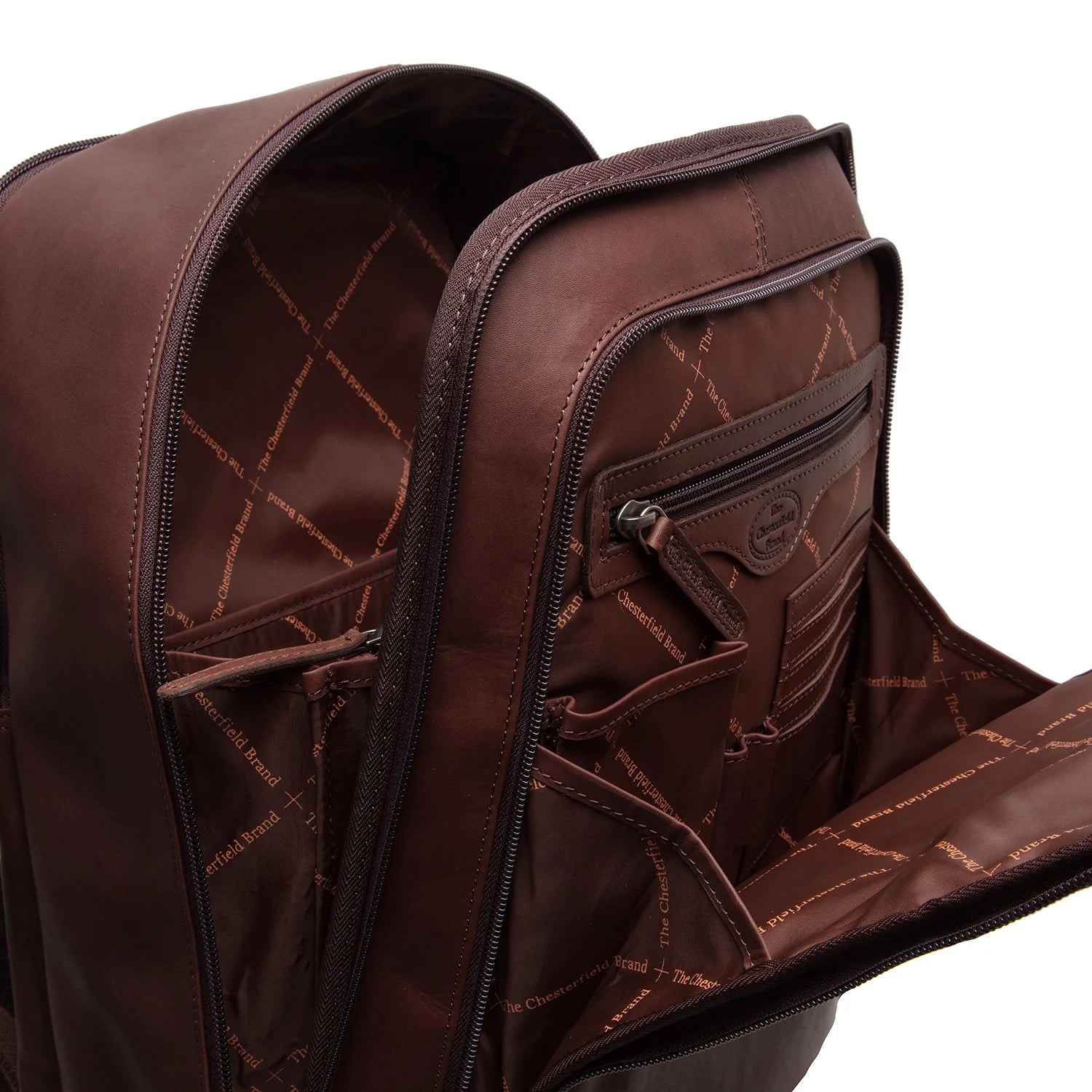 Detriot Leather Backpack Chesterfield