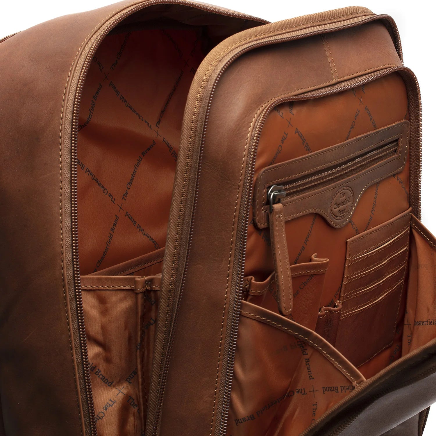 Detriot Leather Backpack Chesterfield