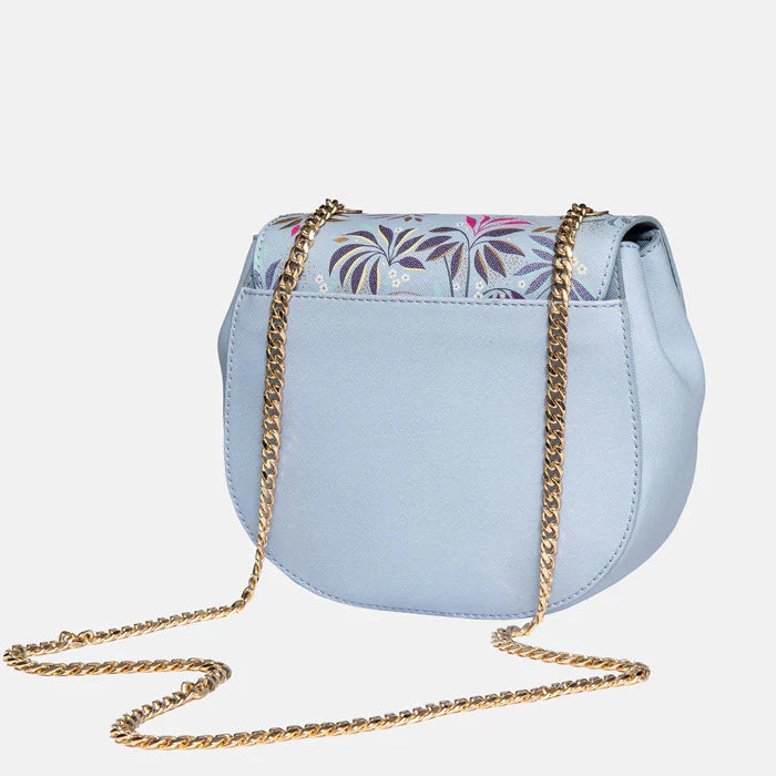 Crane Garden Gold Chain Crossbody Bag