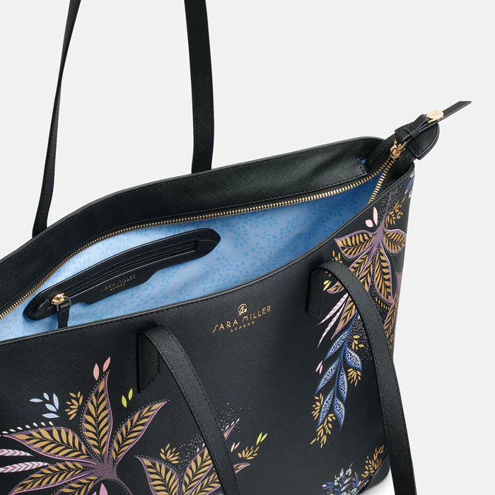 Black Botanic Tote